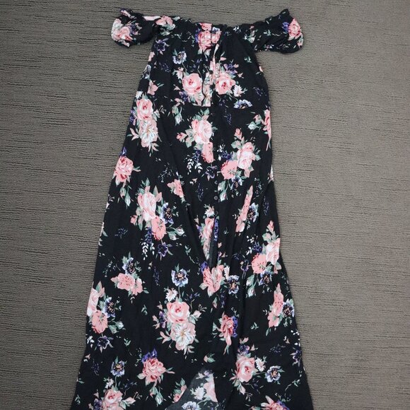 AUGUSTE THE LABEL Leila Button Down Day Dress Vintage Bloom Black - Picture 4 of 7